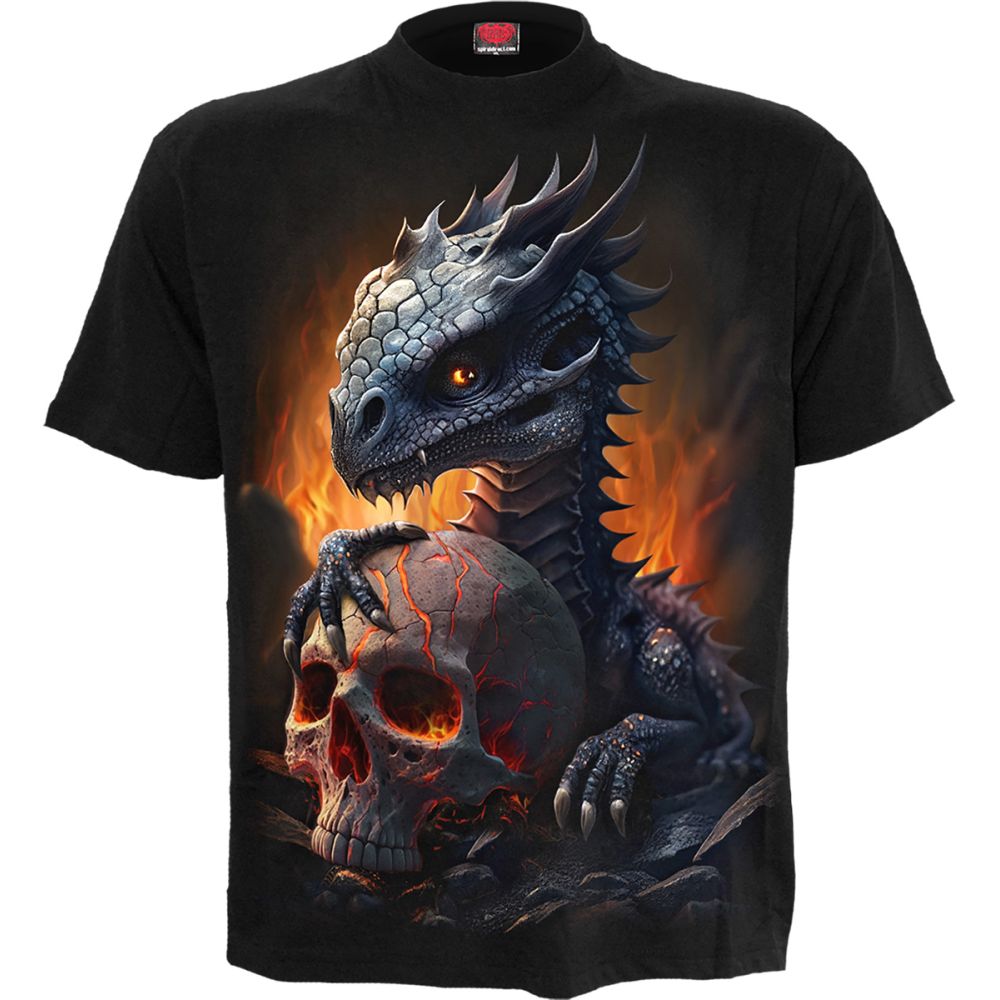 Spiral - Hatchling Herren T-Shirt - Schwarz